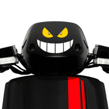 Load image into Gallery viewer, 1Pc Car Motorcycle Stickers Devil Eyes Helmet Fairing Rear Window Decoration Decal Reflective Electric Stickers S M L

