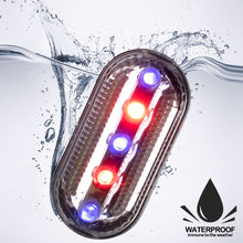 Load image into Gallery viewer, Outdoor Safety LED Shoulder Flash Signal Strobe Light Shoulder Clip Light Sanitation Worker Patrol Alarm Warning Red Blue Lamp
