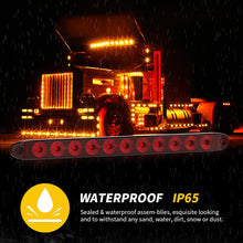 Load image into Gallery viewer, 12V Universal Car Brake Light Taillight Lamp Bar Rear Brake Light Side Marker Turn Signal Stop Lamp Warning For Trailer Truck
