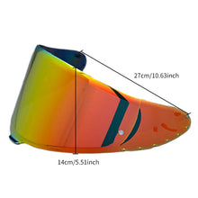 Load image into Gallery viewer, Motorcycle Helmets Visor Helmet Lens Visor Plating Uv Protection Lens Faceshield for SHOEI Z8/X15
