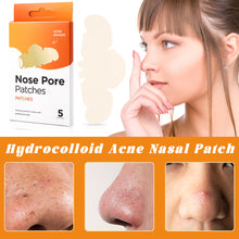 Load image into Gallery viewer, Nose Pore Patches Acne Nose Patch Cleaning Water Colloid Acne Nose Patch Skincare Products
