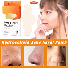 Load image into Gallery viewer, Nose Pore Patches Acne Nose Patch Cleaning Water Colloid Acne Nose Patch Skincare Products
