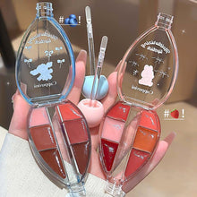 Load image into Gallery viewer, Six Color Mirror Lip Frozen Water Light Moisturizing Lip Gloss Beauty Glaze Mirror Lip Glaze Lipstick Set Women Cosmetics
