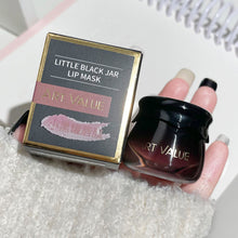 Load image into Gallery viewer, Small Black Pot Lip Mask Moisturizing Sleep Care Lip Mask Nourishing Fruit Lipstick Lipstick Skin Care Makeup Lip Balm
