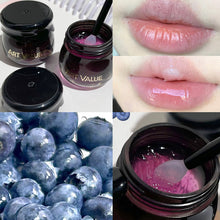 Load image into Gallery viewer, Small Black Pot Lip Mask Moisturizing Sleep Care Lip Mask Nourishing Fruit Lipstick Lipstick Skin Care Makeup Lip Balm
