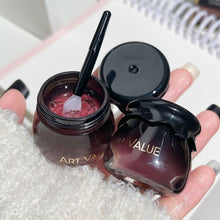 Load image into Gallery viewer, Small Black Pot Lip Mask Moisturizing Sleep Care Lip Mask Nourishing Fruit Lipstick Lipstick Skin Care Makeup Lip Balm
