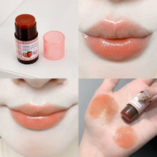 Load image into Gallery viewer, Moisturizing Lipstick Lip Balm Cheek Blusher Dual-use Lipstick Colored Lipstick Remove Dead Skin Female Jelly Lip Glaze
