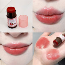 Load image into Gallery viewer, Moisturizing Lipstick Lip Balm Cheek Blusher Dual-use Lipstick Colored Lipstick Remove Dead Skin Female Jelly Lip Glaze
