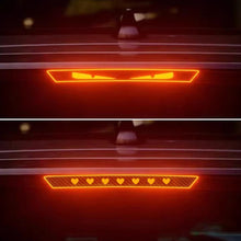 Load image into Gallery viewer, Universal Car Taillight Brake Lights Lamp Sticker Protector Sticker Devil Eyes Heart Carbon Fiber Covers Accessories Hawkeye
