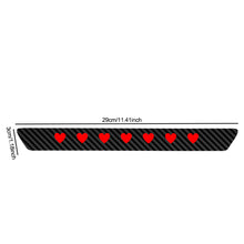 Load image into Gallery viewer, Universal Car Taillight Brake Lights Lamp Sticker Protector Sticker Devil Eyes Heart Carbon Fiber Covers Accessories Hawkeye
