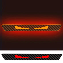 Load image into Gallery viewer, Universal Car Taillight Brake Lights Lamp Sticker Protector Sticker Devil Eyes Heart Carbon Fiber Covers Accessories Hawkeye
