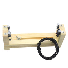 Load image into Gallery viewer, Durable Paracord Jig Bracelet Making Maker Tool Bracelet Woven Workbench Adjustable Manual Wooden Paracord Jigs
