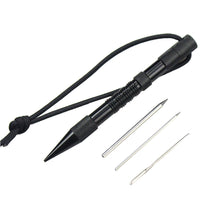 Load image into Gallery viewer, DIY Paracord Needle Tool Marlinspike Set Different Size Stainless Steel Knotter Tools Paracord FID Lacing Stitching Needles Tool
