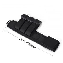 Load image into Gallery viewer, Outdoor Tactical Molle Knife Pouch EDC Tool Holder Adapter Backpack Cinch Fasten Belt Strap PALS Attachment Camping Hunting Accessories
