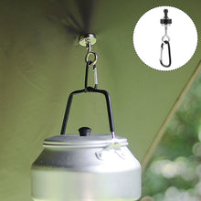 Load image into Gallery viewer, Outdoor Camping Tent Magnetic Hooks Heavy Duty Separable Canopy Carabiner Clip Magnet Hanger Camping Tools Accessories
