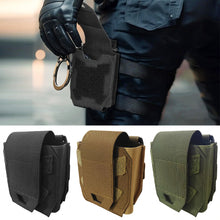 Load image into Gallery viewer, Universal Tactical Handcuffs Molle Pouch Shackles Holder Shackles Case Holster Quick Release Standard Cuffs Nylon for Vest
