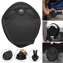 Load image into Gallery viewer, Universal Tactical Handcuffs Molle Pouch Shackles Holder Shackles Case Holster Quick Release Standard Cuffs Nylon for Vest
