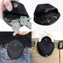 Load image into Gallery viewer, Universal Tactical Handcuffs Molle Pouch Shackles Holder Shackles Case Holster Quick Release Standard Cuffs Nylon for Vest
