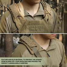 Load image into Gallery viewer, Outdoor Tactical Shoulder Pad Breathable Tactical Backpack Shoulder Sling Cushioning Non-slip Shoulder Camping Hiking Accessories
