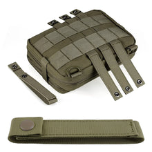 Load image into Gallery viewer, 4Pcs 6” Tactical Molle Strap Outdoor Molle Strap Molle Webbing Straps Backpack Attachment Snap Strap Nylon Thumb Snap Straps
