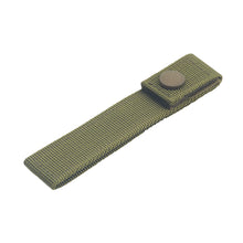 Load image into Gallery viewer, 4Pcs 6” Tactical Molle Strap Outdoor Molle Strap Molle Webbing Straps Backpack Attachment Snap Strap Nylon Thumb Snap Straps
