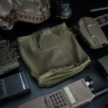 Load image into Gallery viewer, Tactical Molle Dump Pouch Folding Waist Bag Outdoor Roll-Up Drawstring Magazine Utility Mesh Bags Foldable Sport Hunting Pouches

