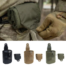 Load image into Gallery viewer, Tactical Molle Dump Pouch Folding Waist Bag Outdoor Roll-Up Drawstring Magazine Utility Mesh Bags Foldable Sport Hunting Pouches
