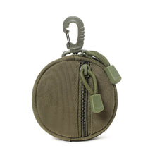 Load image into Gallery viewer, Mini Outdoor EDC Zipper Molle Pouch With Buckle Keychain Holder Earphone Key Wallet Coin Purses Utility Hiking Hunting Accessories Waist Bag
