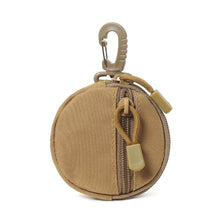 Load image into Gallery viewer, Mini Outdoor EDC Zipper Molle Pouch With Buckle Keychain Holder Earphone Key Wallet Coin Purses Utility Hiking Hunting Accessories Waist Bag
