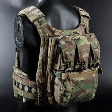 Load image into Gallery viewer, FCPC V5 Tactical Vest GP Pouch Multitools Pocket Plate Carrier Bag Assault Adapt Banger Back Panel Zip On Rear Pack Accessories Bag
