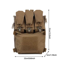 Load image into Gallery viewer, FCPC V5 Tactical Vest GP Pouch Multitools Pocket Plate Carrier Bag Assault Adapt Banger Back Panel Zip On Rear Pack Accessories Bag
