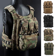 Load image into Gallery viewer, FCPC V5 Tactical Vest GP Pouch Multitools Pocket Plate Carrier Bag Assault Adapt Banger Back Panel Zip On Rear Pack Accessories Bag
