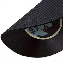 Load image into Gallery viewer, Vintage Vinyl Inspired Mouse Pad Round Non-Slip Rubber Computer Desk Mat Accessories Office Mouse Mat Playmat Rug Desk Gadgets
