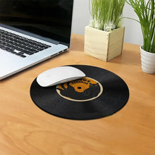 Load image into Gallery viewer, Vintage Vinyl Inspired Mouse Pad Round Non-Slip Rubber Computer Desk Mat Accessories Office Mouse Mat Playmat Rug Desk Gadgets
