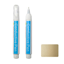 Load image into Gallery viewer, Conductive Ink Pen Super Conductivity for Physics Experiments DIY Circuit Projects Bronze Silver Color Optional Drop Shipping

