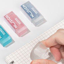 Load image into Gallery viewer, Lovely Transparent Eraser for Kids Ins Simplicity Solid Color Eraser Pencil Eraser Back To School Cute Student Supplies

