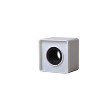 Load image into Gallery viewer, Red/Black/Yellow/White/Blue ABS KTV Mic Microphone Logo Flag Station Square Shaped Interview 38mm
