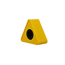 Load image into Gallery viewer, Red/Black/Yellow/White/Blue ABS KTV Mic Microphone Logo Flag Station Square Shaped Interview 38mm
