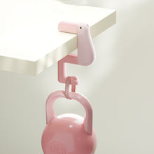Load image into Gallery viewer, Thinking Duck Portable Hook Hanging Decor Table Wallet Bag Hook Wall Hanger Bracket Handbag Non Punching Student Office Supplies
