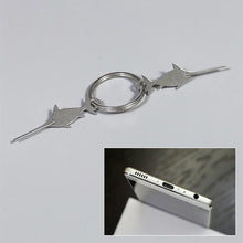 Load image into Gallery viewer, Swordfish Shape Stainless Steel Needle for Smartphone Sim Card Tray Removal Eject Pin Key Tool Universal Thimble
