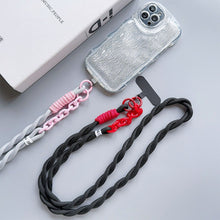 Load image into Gallery viewer, Cute Phone Lanyard Diameter Outdoor Universal Case Acrylic Crossbody Shoulder Card Neck Cord Clip Hang Anti-lost Wrist Strap
