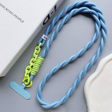 Load image into Gallery viewer, Cute Phone Lanyard Diameter Outdoor Universal Case Acrylic Crossbody Shoulder Card Neck Cord Clip Hang Anti-lost Wrist Strap

