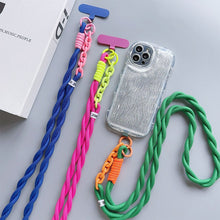Load image into Gallery viewer, Cute Phone Lanyard Diameter Outdoor Universal Case Acrylic Crossbody Shoulder Card Neck Cord Clip Hang Anti-lost Wrist Strap
