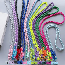 Load image into Gallery viewer, Cute Phone Lanyard Diameter Outdoor Universal Case Acrylic Crossbody Shoulder Card Neck Cord Clip Hang Anti-lost Wrist Strap
