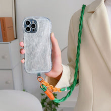 Load image into Gallery viewer, Cute Phone Lanyard Diameter Outdoor Universal Case Acrylic Crossbody Shoulder Card Neck Cord Clip Hang Anti-lost Wrist Strap
