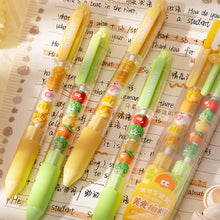Load image into Gallery viewer, Press to Wipe pen Neutral Pen Ballpoint Pen Third Grade Easy to Wipe Student Cartoon Crystal Blue Neutral Pen Thermal Eraser
