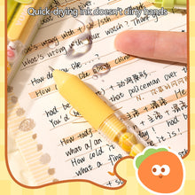 Load image into Gallery viewer, Press to Wipe pen Neutral Pen Ballpoint Pen Third Grade Easy to Wipe Student Cartoon Crystal Blue Neutral Pen Thermal Eraser
