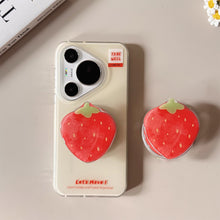 Load image into Gallery viewer, Korean Cute Red Strawberry Magnetic Holder Grip Tok Griptok Phone Stand Holder Support For iPhone 15 For Pad Magsafe Smart Tok
