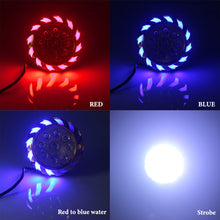 Load image into Gallery viewer, Motorcycle Rearview Mirror LED Lights Electric Bike Turn Signal Brake Light Headlight Strobe Light
