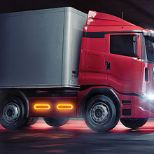 Load image into Gallery viewer, 1PC LED Side Marker Light Truck Clearance Lamp Tail Devil's Eyes Light Trailer Tractor Lorry Warning Parking Lamp 12V 24V
